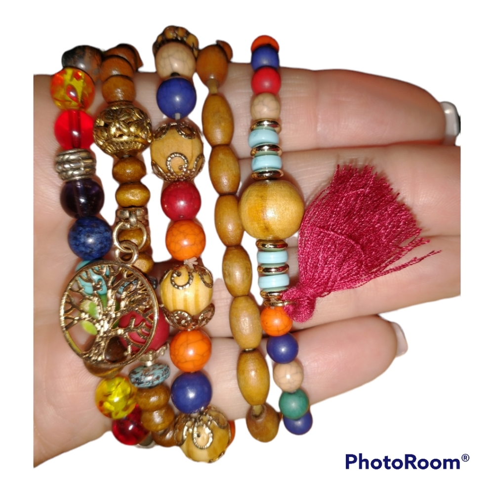 Wood bracelet 6